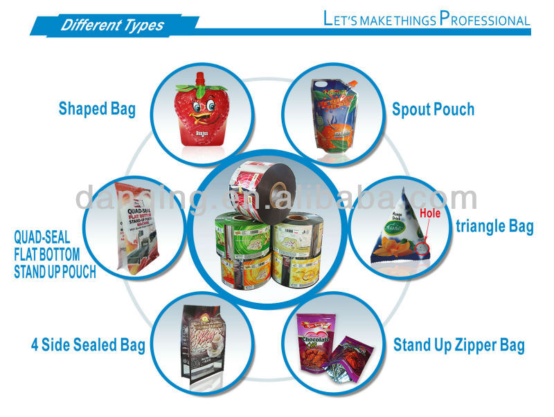Guangdong Plastic Food Packaging Printing Doypack