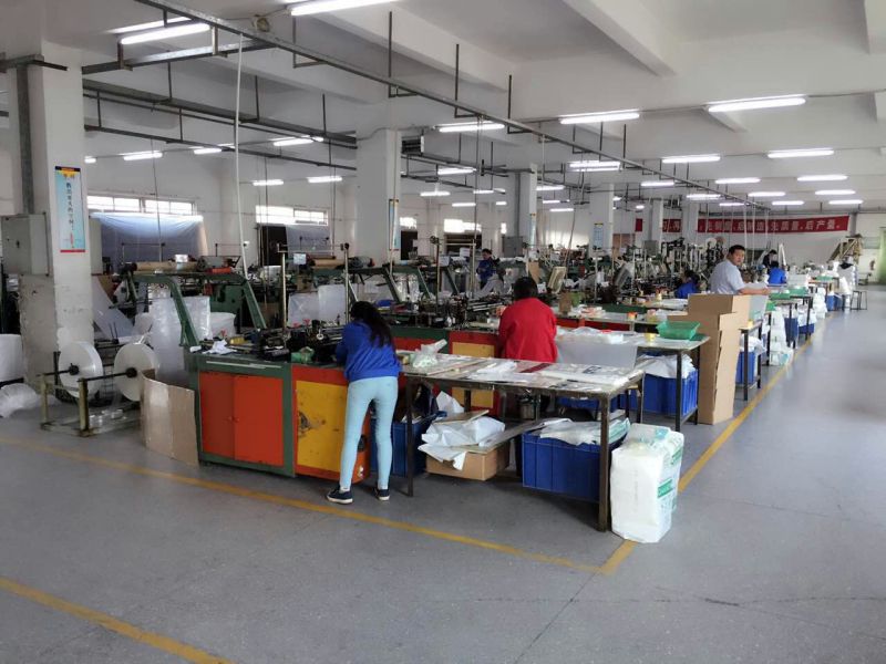 Plastic Bags / Polybag for Die-Cut Patched Bag, Soft Loop Carrier Bag