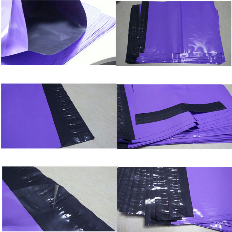 Save Postal Cost Carrier Shopping Purple Mailing Bag