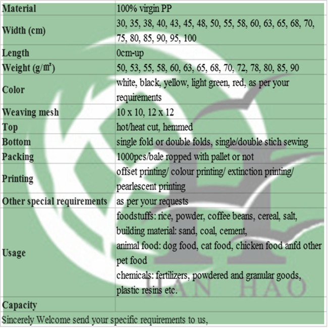 PP Woven Bag Factory Price with Closeure Rope on The Top for Gym/Fintness/Sport