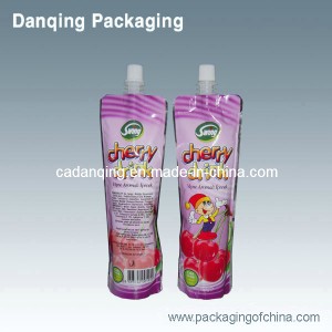 Packaging Expert on Stand up Pouches with Spout for Juice &amp;Liquid Package (DQ215)