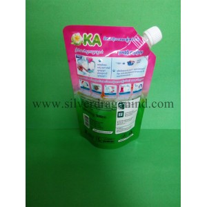 500ml No Leak Stand up Spout Pouch with Good Printing