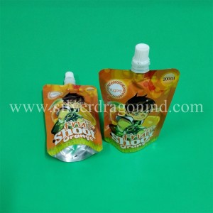 Stand up Juice Pouch with Spout