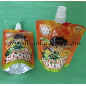 Kinds of Stand up Pouch Bags with Spout for Drinks