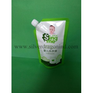Stand up Spout Pouch for Laundry Detergent Packing