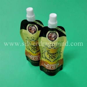 Aluminium Stand up Drink Pouch with Spout
