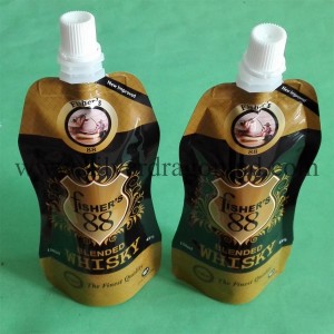 Pet/Pet/PE Durability Stand up Bags with Spout for Drinks