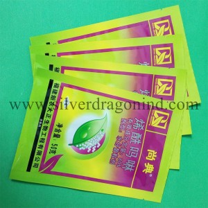 3 Side Sealing Plastic Bag for Dimethomorph Packaging