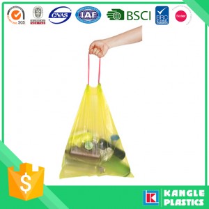Extremely Strong LLDPE Drawstring Trash Bag
