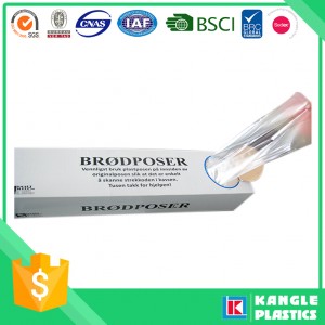 Plastic Freezer Bags Packed with Dispenser Box