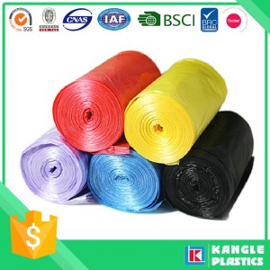Hot Sale Star Seal Color Garbage Bag on Roll
