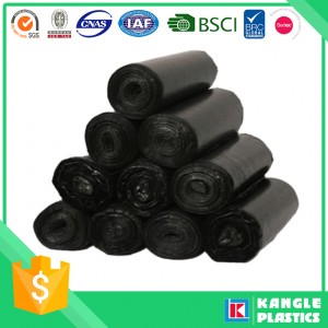 Low Density Polyethylene Plastic Garbage Bag Black
