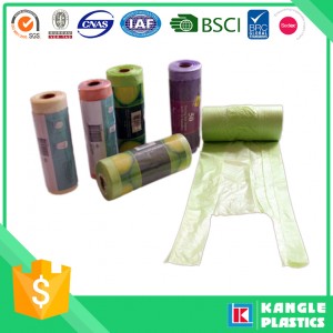 Manufacturer Price Recycled T Shirt Garbage Bag on Roll
