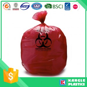 High Quality Red Biohazard Bag with Brc Certification