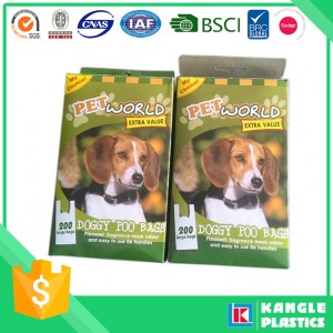 Eco Friendly Pet Poop Plastic Bag with Printing