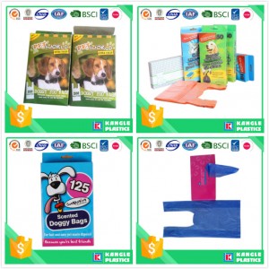 HDPE Biodegradable Dog Trash Bag with Epi Additive