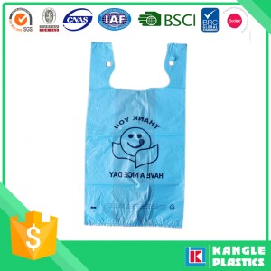 HDPE 100% Virgin Material T-Shirt Grocery Bag