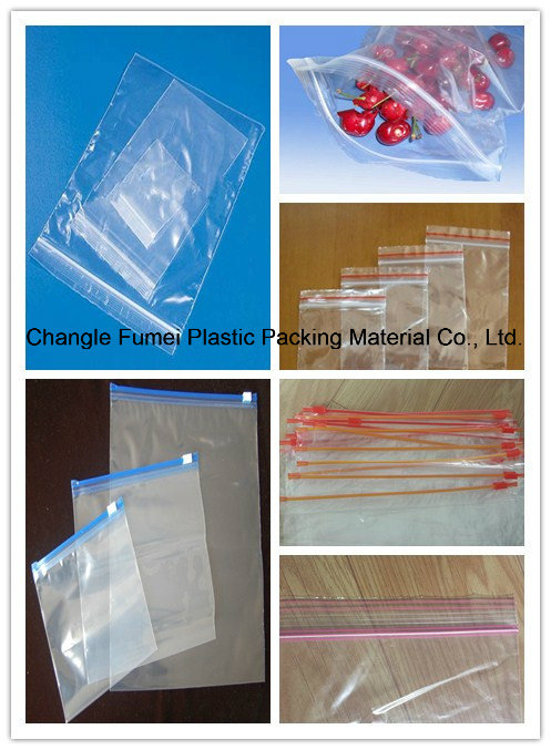 Food Grade LDPE Rice Food Packaging Ziplock Bag