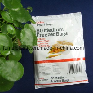 100% Vigin Material Plastic Food Freezer Bags