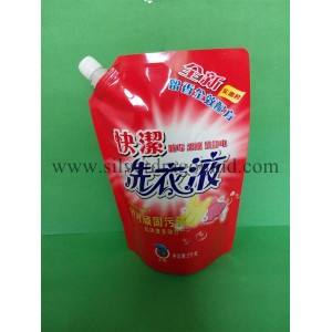 Pet/Al/Ny/PE 2L Spout Pouch for Liquid Packaging