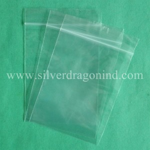 Transparent Plastic Bags with Ziplock for Jewelry Packing