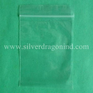 Transparent Reclosable Plastic Bags with Ziplock