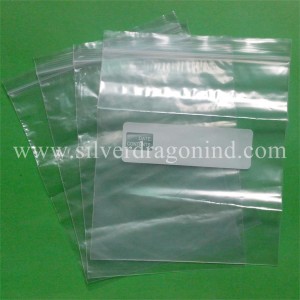 Writable PE Zip Lock Bags for Sample Packing