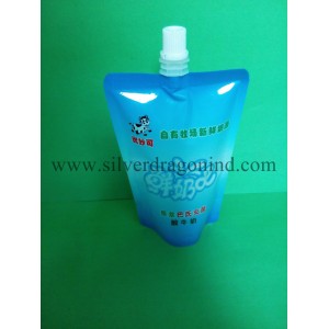 500ml Milk Packaging Spout Pouch