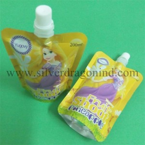 200ml Stand-up Juice Pouch with Spout