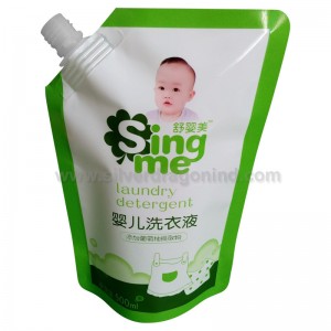Stand up Pouch with Spout for 500ml Laundry Detergent