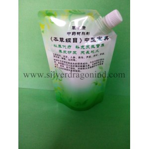 Liquid Packaging Stand up Pouches with Spout