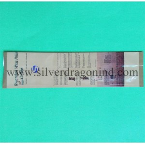 Plastic Coffee Bag with Valve for Coffee Bean Packaging