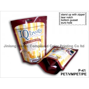 Hanger Hole Dog Food Packaging Bag