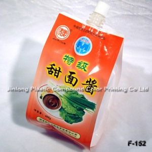 Stand up Spout Sauce Bag