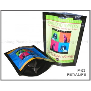 Zipper Dog Food Packaging Pouch