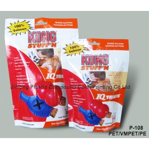 Stand up Dog Food Bag with Euro Hole