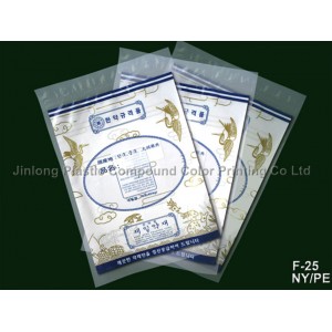 Clear Printed Dry Food Packaging Bag