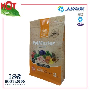 Pet Food Inner Zipper Box Pouch