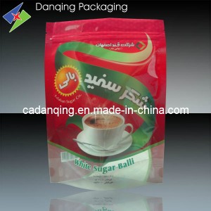 Free-Standing Coffee Bag with Zipper Printing as Cstomers&amp;prime;requirement (DQ 0741)