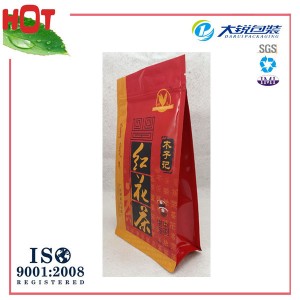 Stand up Box Pouch with Zipper