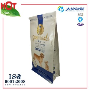 Plastic Pet Food Packing Box Pouch
