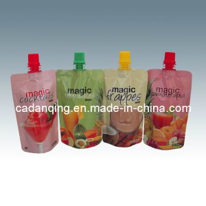 Multi-Color Promotional Stand up Pouch with Spout (DQ0218)