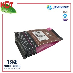 Pet Food Packing Box Pouch with Zipper