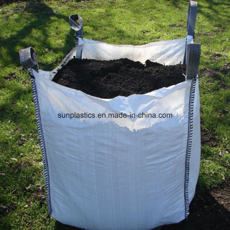 White 1500kg PP Woven FIBC Bag for European