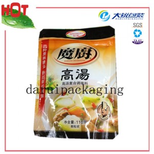 Ziplock Three Sides Sealed Packing Bags