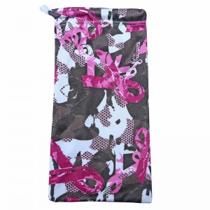 Microfiber Eyeglasses/Sunglasses Pouch with Artwork Printing, Various Sizes Are Available (XY-00237)