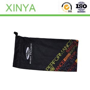 Text Pattrncreative Fashion Sunglasses Bag Single with Rope to Open Printing Double Pull Rope Letters Glasses Bag Pattern Eye Bag