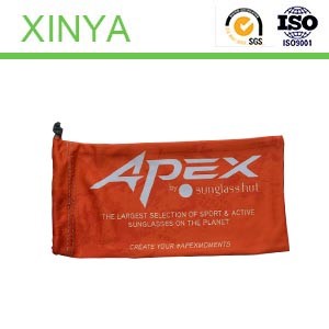 Single with Rope to Open Creative Fashion Sunglasses Bag Text Pattern Printing Double Pull Rope Letters Glasses Bag Pattern Eye Bag