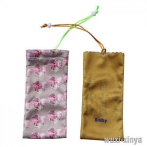 Sunglasses Pouch with Printing, Made of Microfiber, a Wide Selection of Colours and Designs