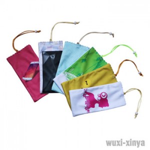 Whiteness Thick Eyeglasses Microfiber Cleaning Cloth Bags for Tablet Phone Computer